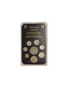 SUIZA, MINT SET 1980. 8 MONEDAS