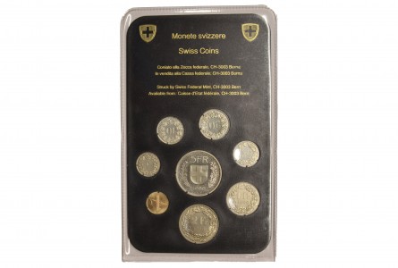 SUIZA, MINT SET 1980. 8 MONEDAS