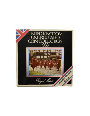 GRAN BRETAÑA, MINT SET 1983. 8 MONEDAS