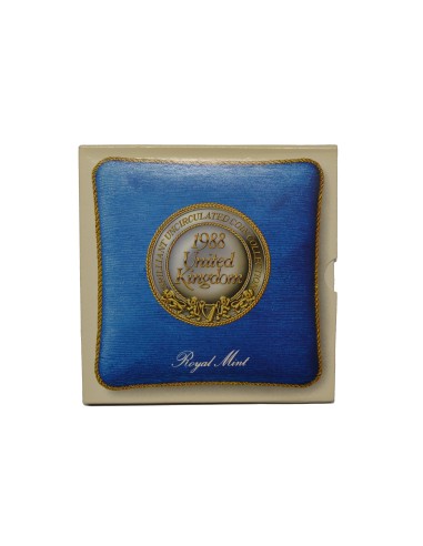 GRAN BRETAÑA, MINT SET 1988. 7 MONEDAS