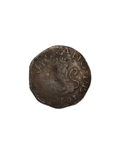 FERNANDO VII 1816, 1/2 Real. GUYANA.