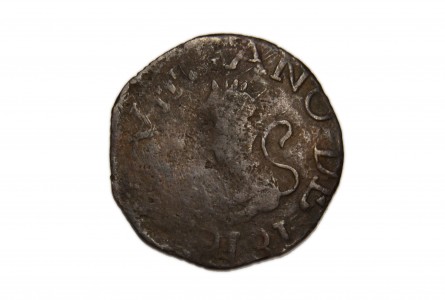 FERNANDO VII 1816, 1/2 Real. GUYANA.