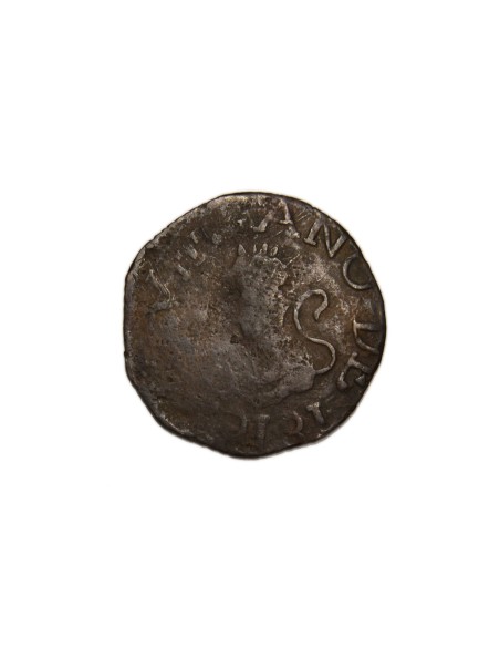 FERNANDO VII 1816, 1/2 Real. GUYANA.