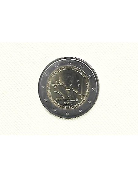 VATICANO. SET OFICIAL 2 EUROS 2017-1