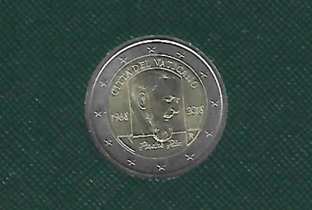 VATICANO. SET OFICIAL 2 EUROS 2018-2