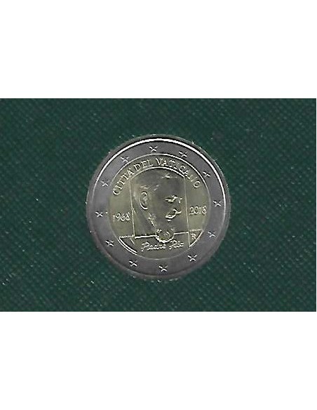 VATICANO. SET OFICIAL 2 EUROS 2018-2