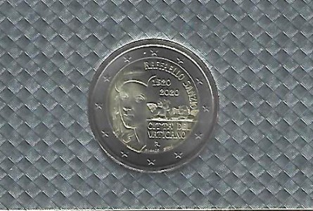 VATICANO. SET OFICIAL 2 EUROS 2020-2