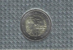 VATICANO. SET OFICIAL 2 EUROS 2020-2