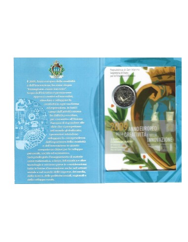 SAN MARINO. SET OFICIAL 2 EUROS 2009