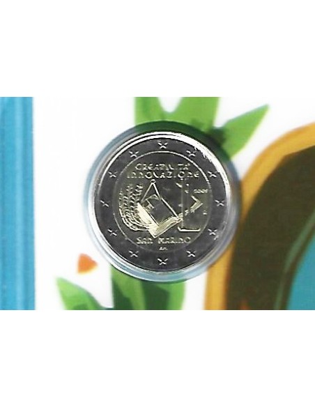 SAN MARINO. SET OFICIAL 2 EUROS 2009