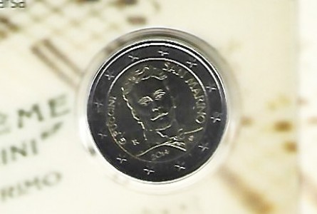 SAN MARINO. SET OFICIAL 2 EUROS 2014-1