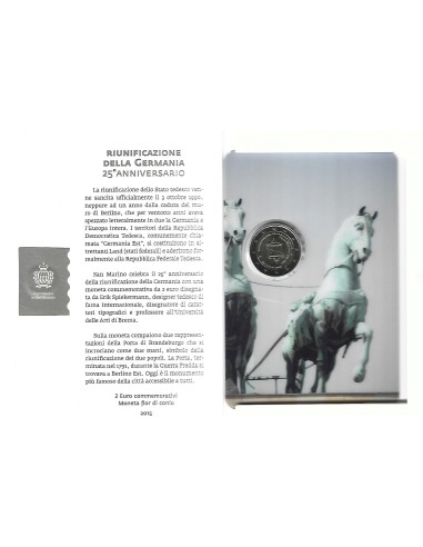 SAN MARINO. SET OFICIAL 2 EUROS 2015-2