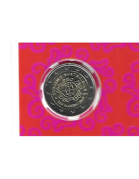 SAN MARINO. SET OFICIAL 2 EUROS 2017-2