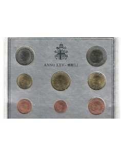 VATICANO, SET OFICIAL  2003