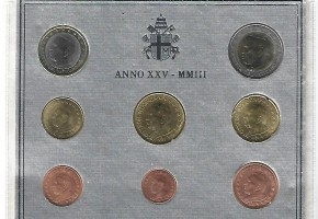 VATICANO, SET OFICIAL  2003
