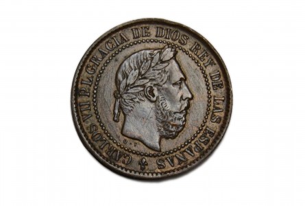 CARLOS VII, 5 céntimos 1875