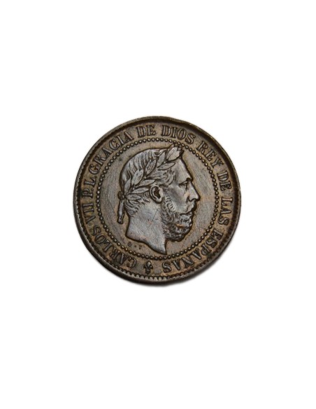 CARLOS VII, 5 céntimos 1875