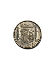 SEGUNDA REPUBLICA, 1 Peseta 1933 * 3-4 2