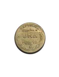 SANTANDER, PALENCIA Y BURGOS 1937. 1 peseta  2