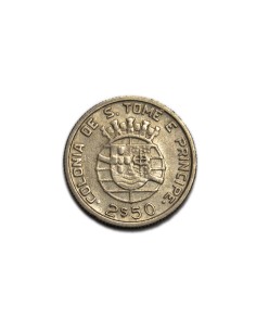  SANTO TOME Y PRINCIPE 1948, 2 1/2 ESCUDOS