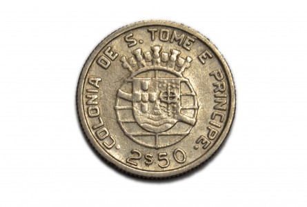  SANTO TOME Y PRINCIPE 1948, 2 1/2 ESCUDOS