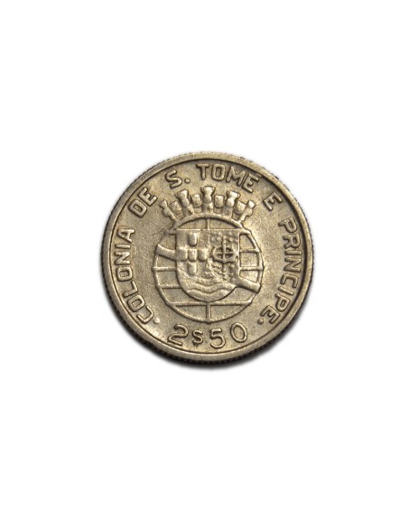  SANTO TOME Y PRINCIPE 1948, 2 1/2 ESCUDOS