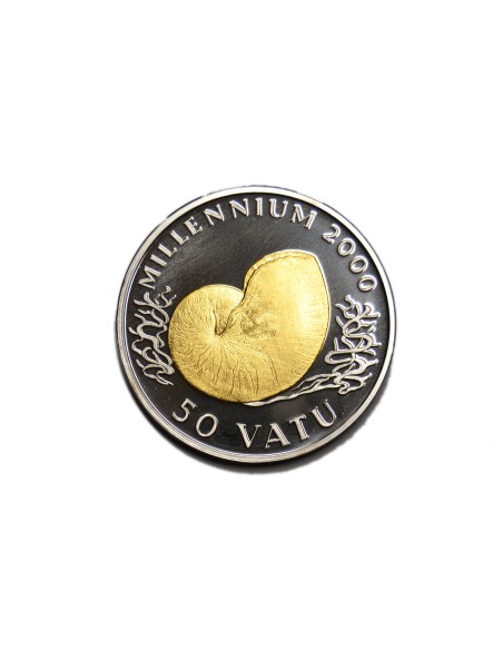 VANUATU 1998, 50 VATU MILLENIUM