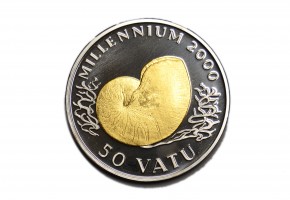VANUATU 1998, 50 VATU MILLENIUM