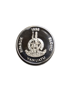 VANUATU 1998, 50 VATU MILLENIUM 2