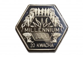 MALAWI 1999, 20 KWACHA MILLENIUM
