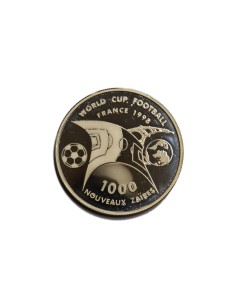 ZAIRE 1997, 1000 NOUVEAUX ZAÏRES