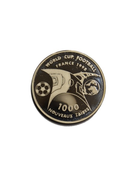 ZAIRE 1997, 1000 NOUVEAUX ZAÏRES
