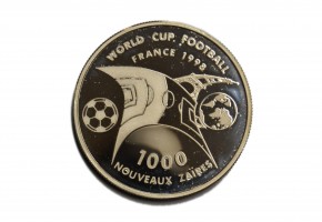 ZAIRE 1997, 1000 NOUVEAUX ZAÏRES