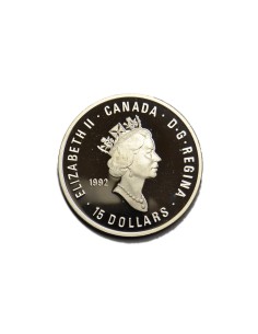 CANADA - 15 DOLLARS 1992 2