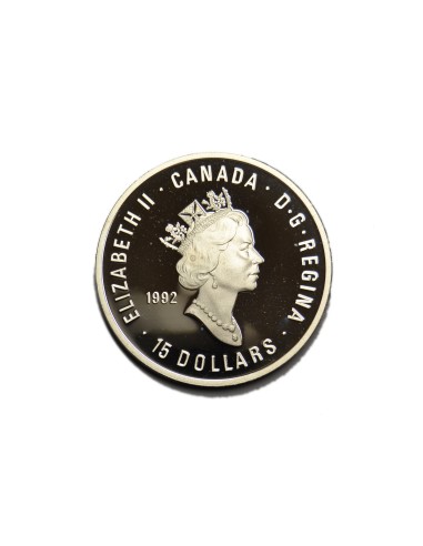 CANADA - 15 DOLLARS 1992