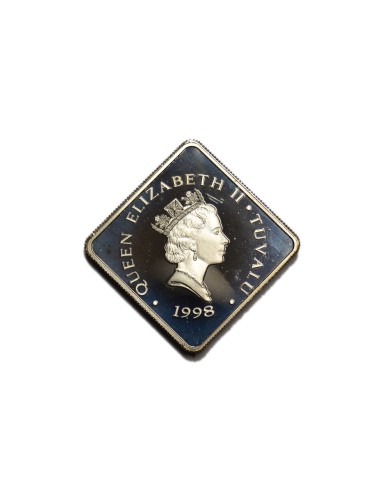 TUVALU 1998, 5 DOLLARS MILLENNIUM