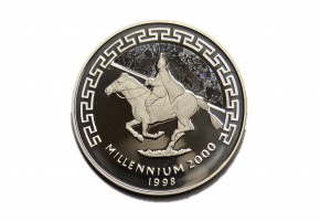 MONGOLIA 1998, 500 TUGRIK MILLENNIUM