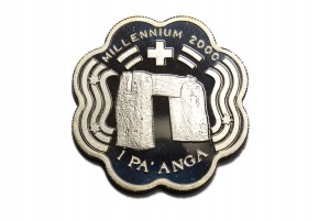 TONGA 1999, 1 PA'ANGA MILLENNIUM 