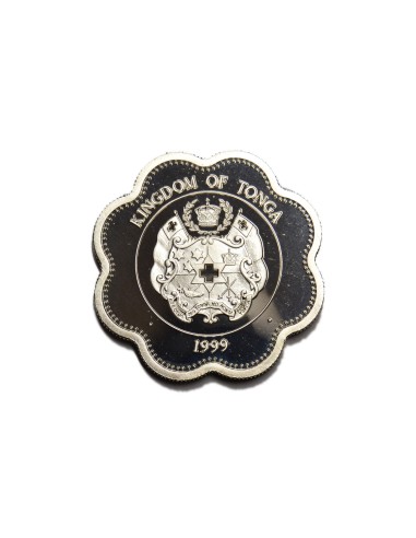 TONGA 1999, 1 PA'ANGA MILLENNIUM 