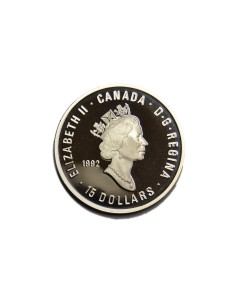 CANADA 1992, 15 DOLLARS 2