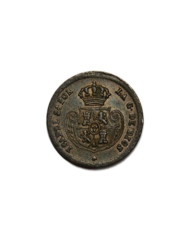 ISABEL II 1853, Décima de Real, Segovia