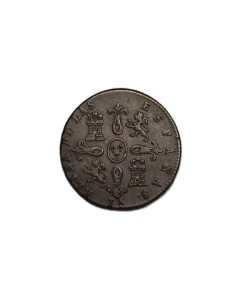 ISABEL II 1850, 4 maravedís, Jubia 2