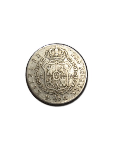 ISABEL II 1848, 4 Reales, Madrid
