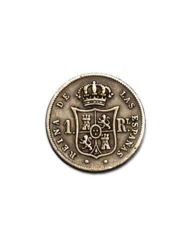 ISABEL II 1861, 1 Real, Madrid
