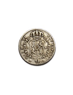 ISABEL II 1848, 1 Real, Madrid 2