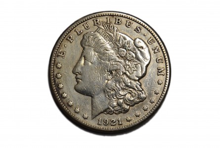 ESTADOS UNIDOS 1921 S, 1 DOLLAR