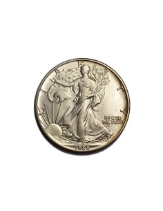 ESTADOS UNIDOS 1988. SILVER DOLLAR