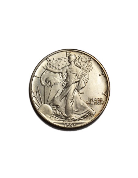ESTADOS UNIDOS 1988. SILVER DOLLAR