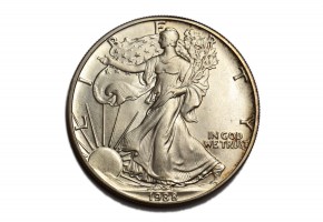 ESTADOS UNIDOS 1988. SILVER DOLLAR