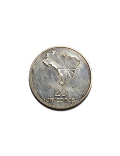 BRASIL 1972, 20 Cruzeiros 2